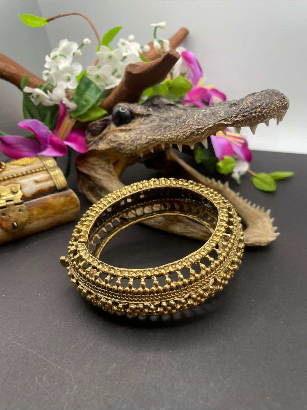 Les Bernard clamper bracelet vintage